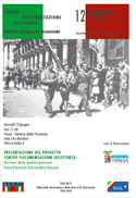 visiona la brochure della presentazione del"CENTRO DOCUMENTAZIONE RESISTENZA"