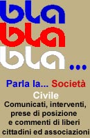 bla bla bla… Parla la…Società Civile