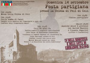 FESTA PARTIGIANA A PELI DI COLI