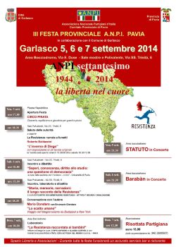 III FESTA PROVINCIALE A.N.P.I. PAVIA