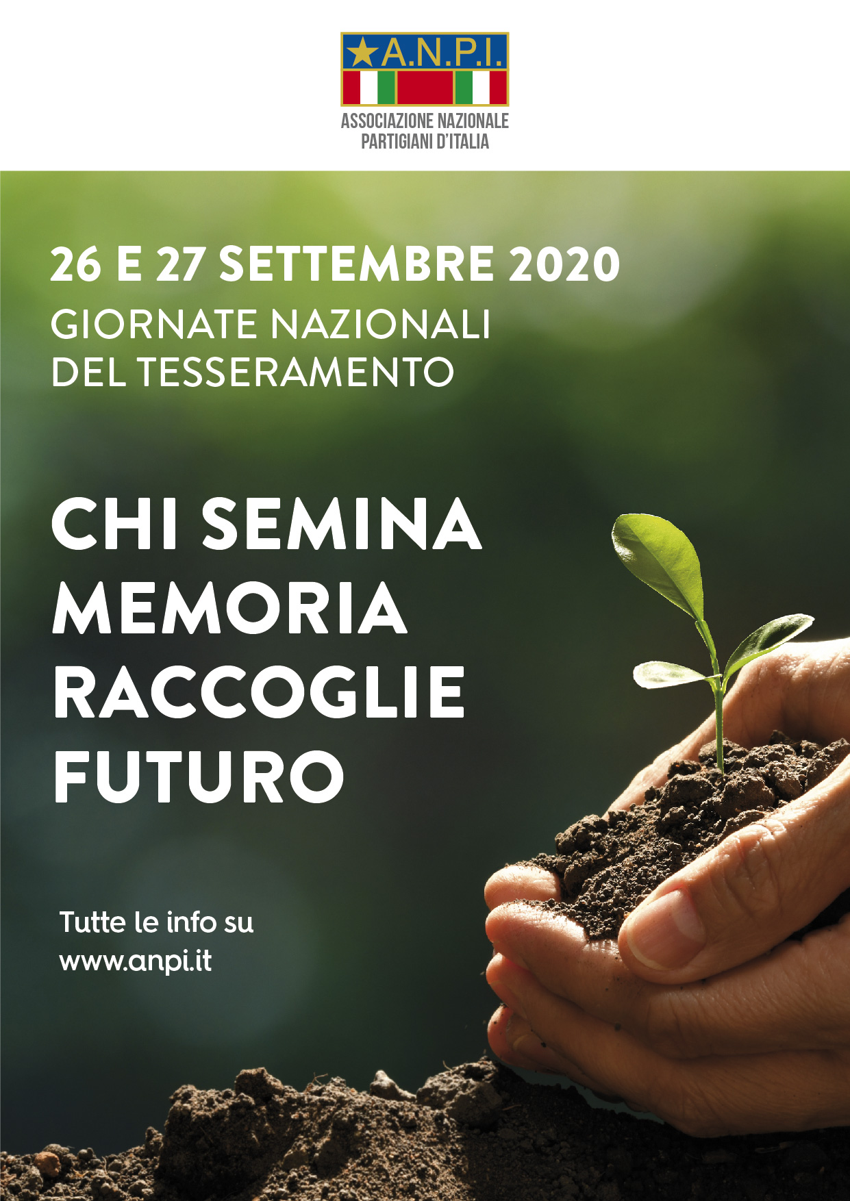 CHI SEMINA MEMORIA RACCOGLIE FUTURO