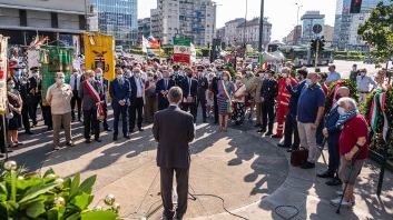 76° ANNIVERSARIO DELL'ECCIDIO DI PIAZZALE LORETO