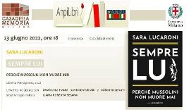 MILANO: "SEMPRE LUI. PERCHÉ MUSSOLINI NON MUORE MAI"