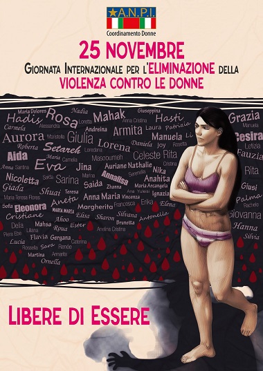 25 novembre: Giornata Internazionale per l'eliminazione della Violenza contro le Donne